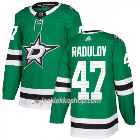 Miehille NHL Dallas Stars Jacket Pelipaita Alexander Radulov 47 Adidas 2017-2018 Kelly Vihreä Authentic